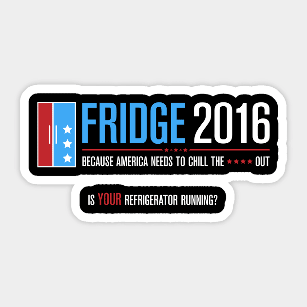 Fridge 2016 Sticker by Lenchantin